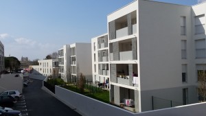 Immeuble le Solaris, 25 logements neufs à l’entrée du quartier de Picon Busserine, conçu par l’architecte MAP.